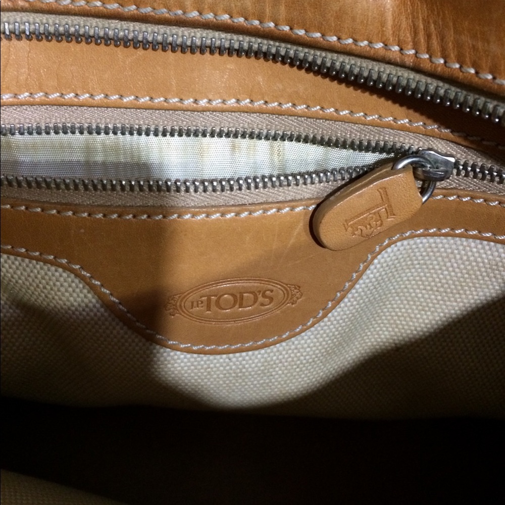 TOD'S LEATHER D BAG - Picture 7 of 8
